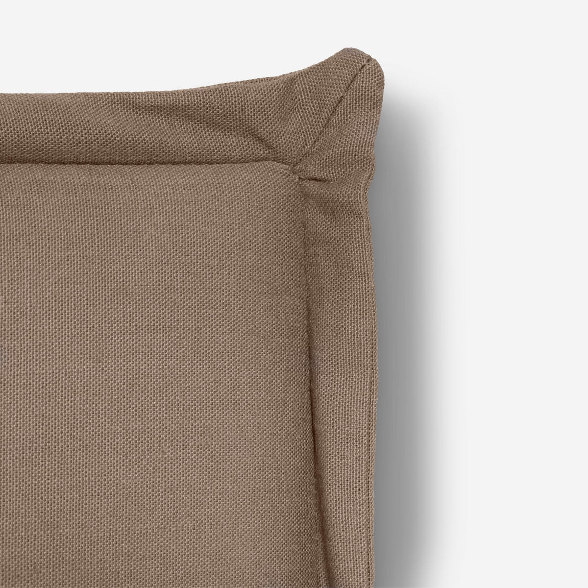 KOPFTEIL Gepolstertes aus 100% Leinenstoff Braun 160/100/8 cm EDMOND - Braun, Textil (160/100/8cm) - RNT By Really Nice Things