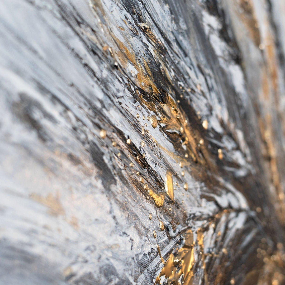 GEMÄLDE Stacheln auf Keilrahmen 115x50 cm - Braun, Holz (115/50cm) - YS-art gallery