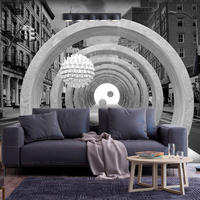 SELBSTKLEBENDE FOTOTAPETE 392/280 cm - Schwarz, Kunststoff/Textil (392/1cm) - KUNSTLOFT