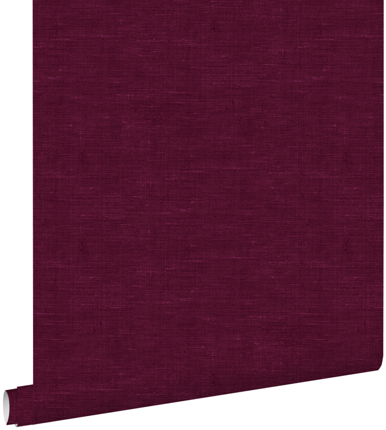 TAPETE Leinen-Optik 53 cm x 10.05 m - Rot, Papier (53/1000cm) - ESTAhome