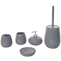 BADSET Grau - Grau, Keramik (12/33/12cm) - MCW