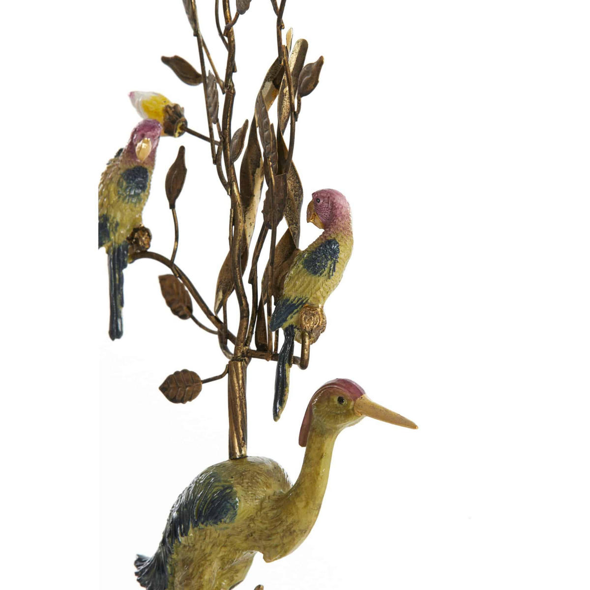 KERZENHALTER Heron Gelb Ø22/44 cm - Gelb, Metall (11/44/22cm) - Light & Living