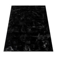 HOCHFLORTEPPICH 80/300 cm Soft 380 - Schwarz, Textil (80/300cm) - Paco Home