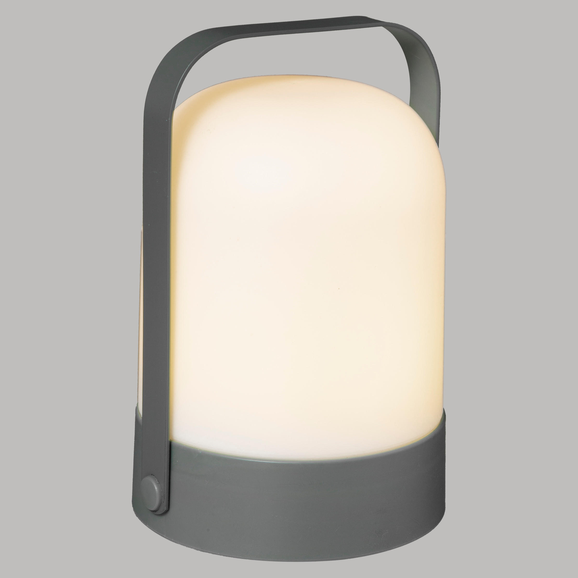 OUTDOOR-LAMPE Jerta mit Henkel - Weiß, Kunststoff (14/14/22cm) - Atmosphera Createur d´interieur