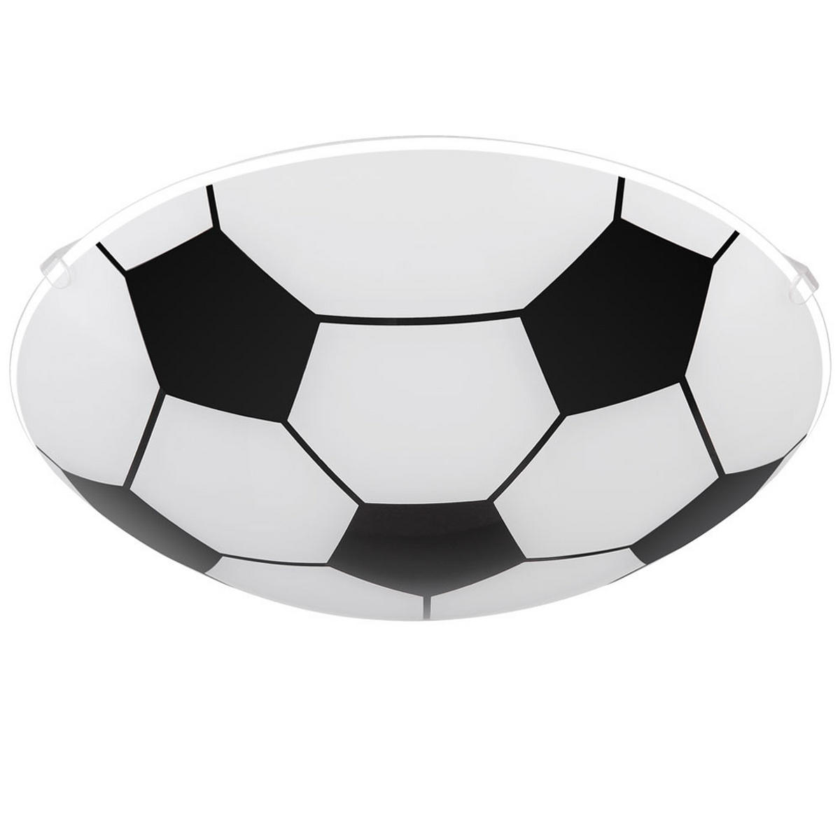 LED DECKENLEUCHTE Glas Weiß - Weiß, Glas/Metall (25/25/8cm) - Globo Lighting