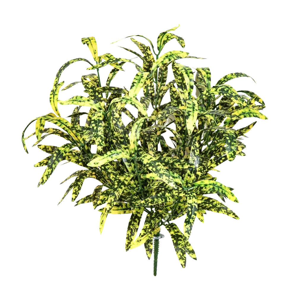 KUNSTPFLANZE Künstliche Grünlilie - Bettina 40 cm - Gelb, Kunststoff (40cm) - aplanta