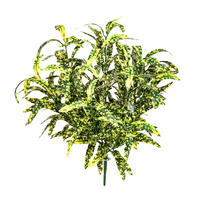 KUNSTPFLANZE Künstliche Grünlilie - Bettina 40 cm - Gelb, Kunststoff (40cm) - aplanta