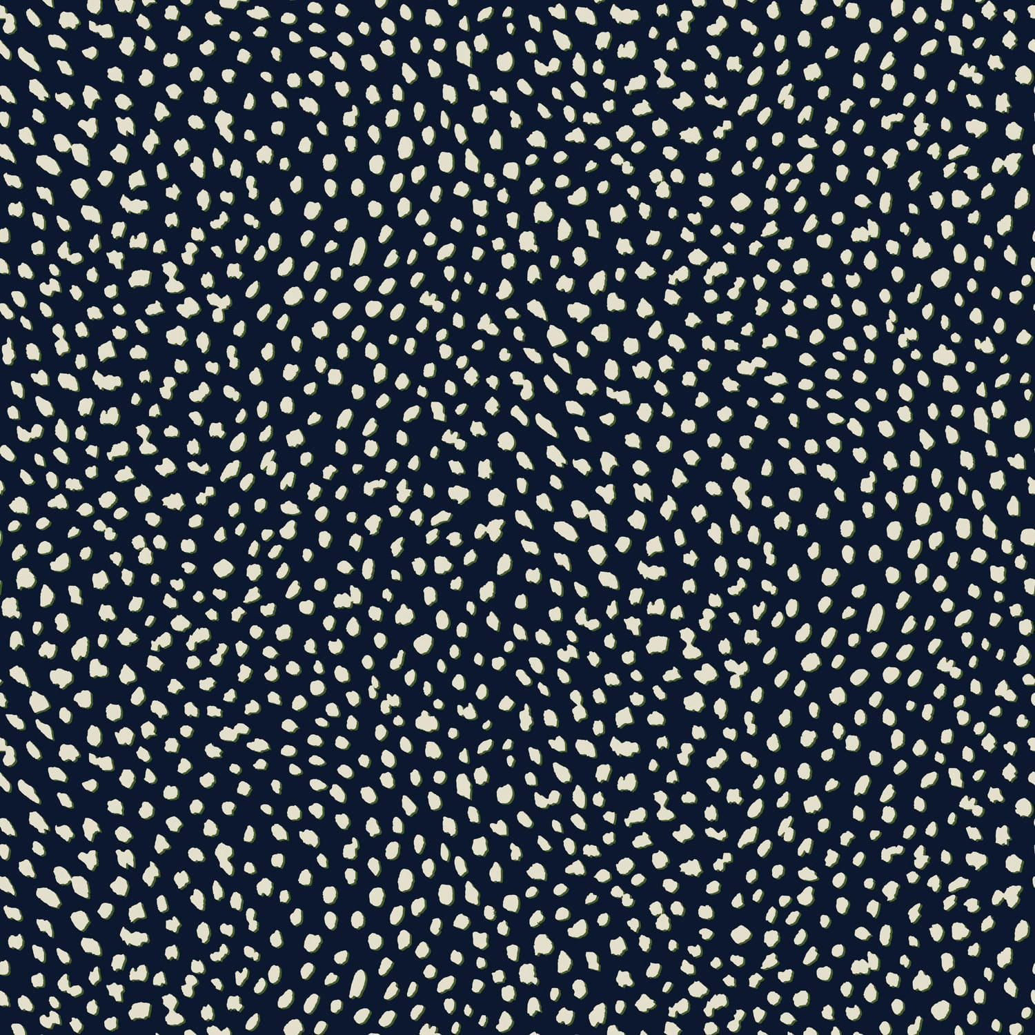 VLIESTAPETE - Federkleid Marine - Blau, Papier/Kunststoff (52/1000cm) - Joules