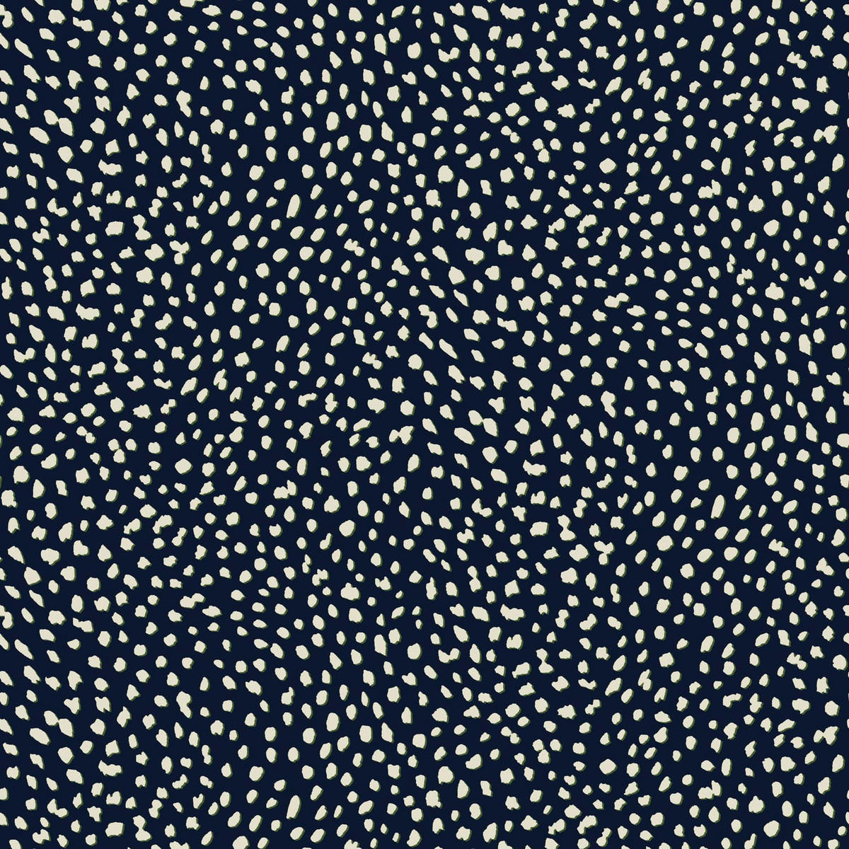 VLIESTAPETE - Federkleid Marine - Blau, Papier/Kunststoff (52/1000cm) - Joules