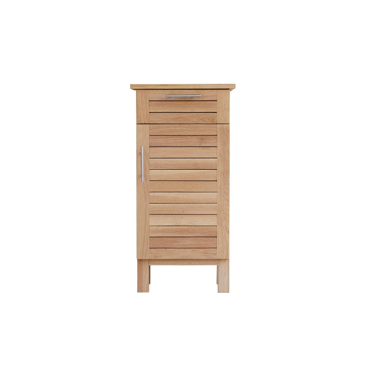 HOCHSCHRANK Soho Natur aus Eiche - Naturfarben, Holz (40/90/35cm) - Tikamoon
