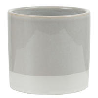 BLUMENTOPF (6er Set) Early Spring - Grau, Keramik (10cm) - BUTLERS