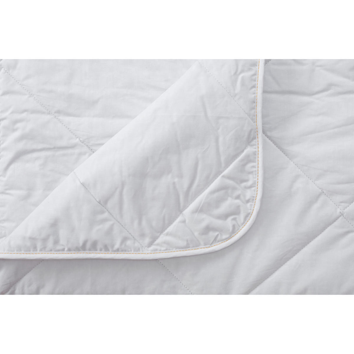 BETTDECKE COLD FEEL, Leinen - Weiß, Textil (200/200cm) - WOODEK