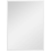 WANDSPIEGEL MDF Glas Weiß - Weiß, Holzwerkstoff (2/80/60cm) - HOMCOM