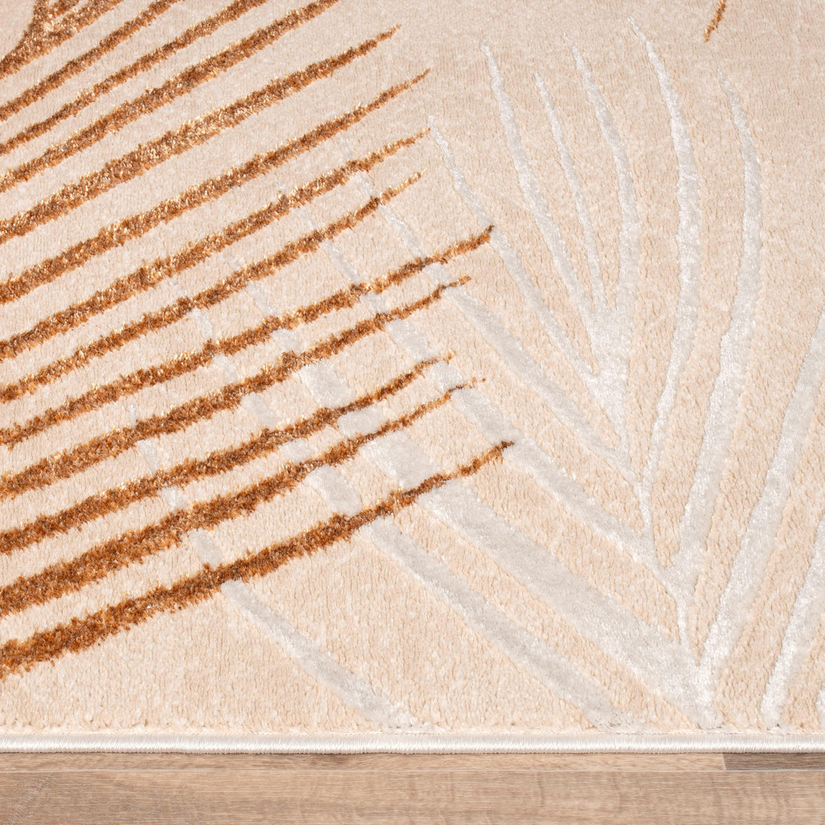 KURZFLORTEPPICH 120/160 cm Tuana 218 - Beige, Textil (120/160cm) - Paco Home