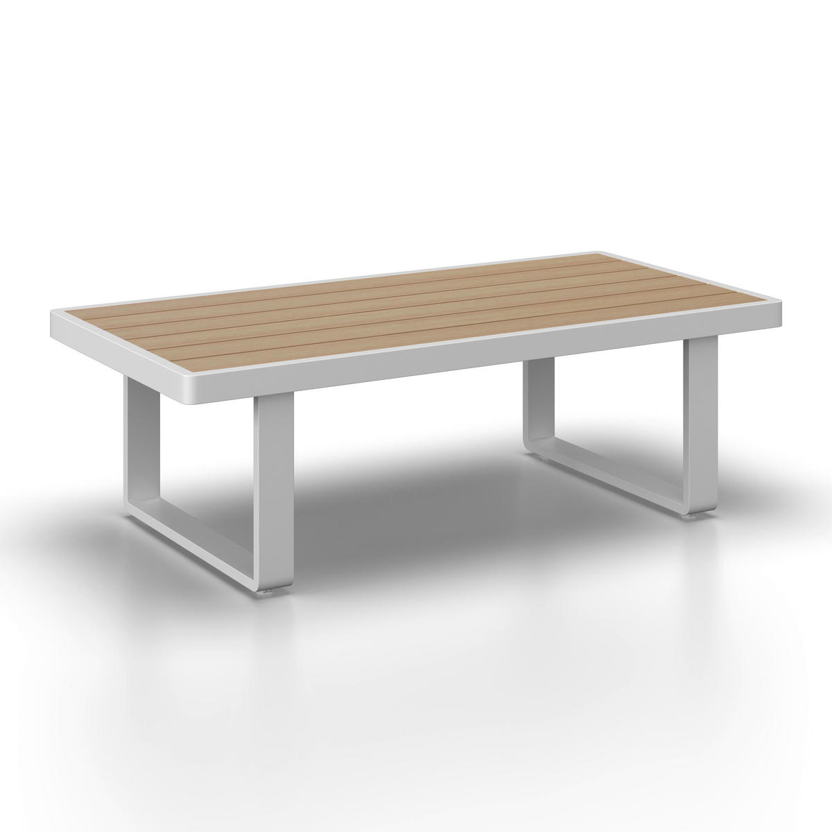 LOUNGEGARNITUR Tilly Creme Metall/Outdoorstoff +Abdeckung - Creme, Metall - Bessagi Garden