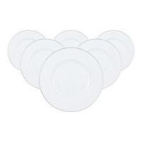 FRÜHSTÜCKSTELLER Anmut Platinum No.1 weiß ø 22,5 cm 6er Set - Weiß, Keramik (22.5cm) - Villeroy & Boch