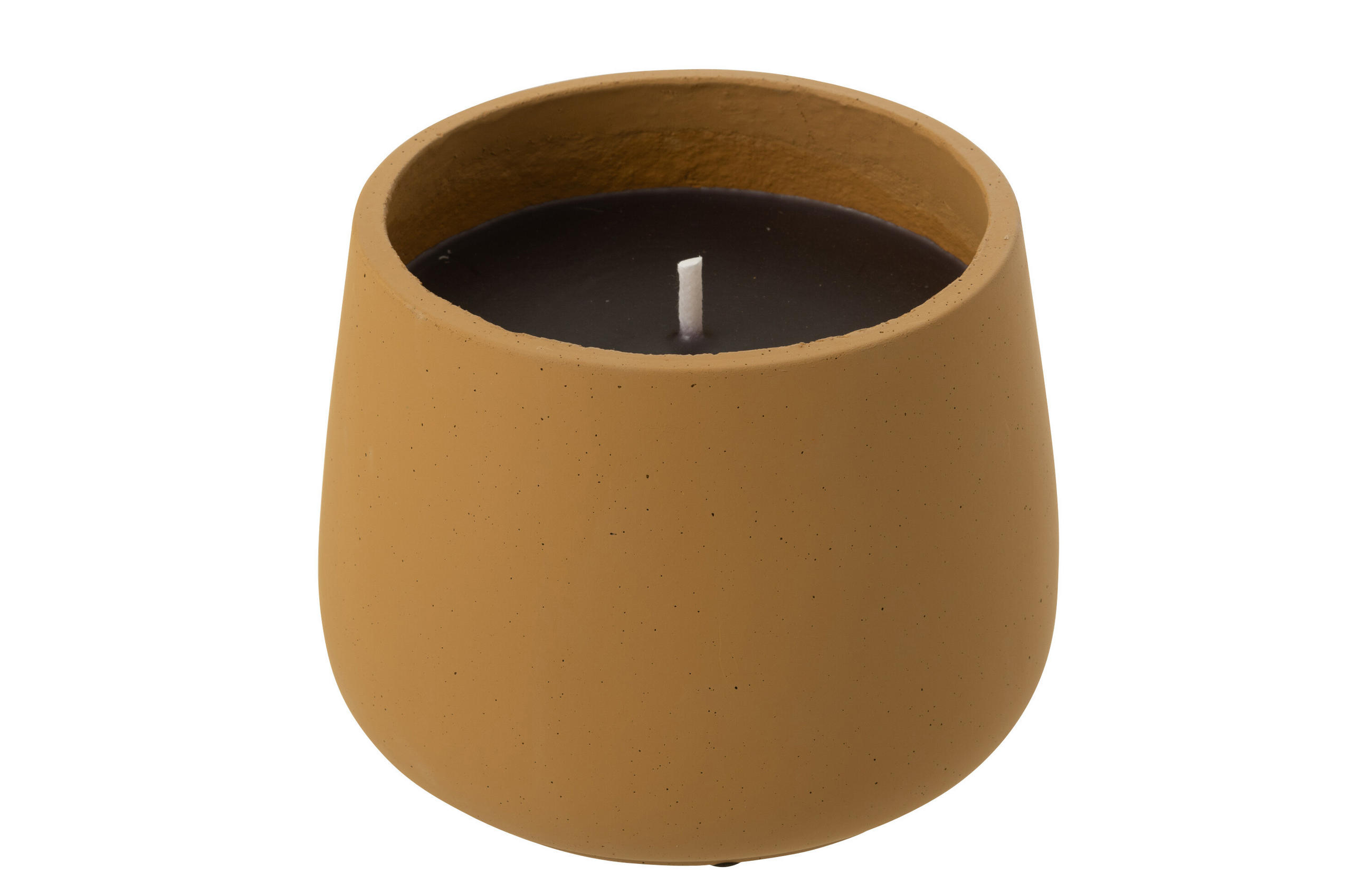 KERZEN CYRA - Zement - Gelb - L - 45 Std. - Gelb, Stein (20.5/16cm) - J-Line