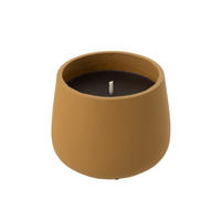 KERZEN CYRA - Zement - Gelb - L - 45 Std. - Gelb, Stein (20.5/16cm) - J-Line
