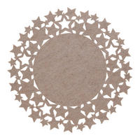 DEKORATIVES TISCHSET Stille - Beige, Textil (38cm) - home&you