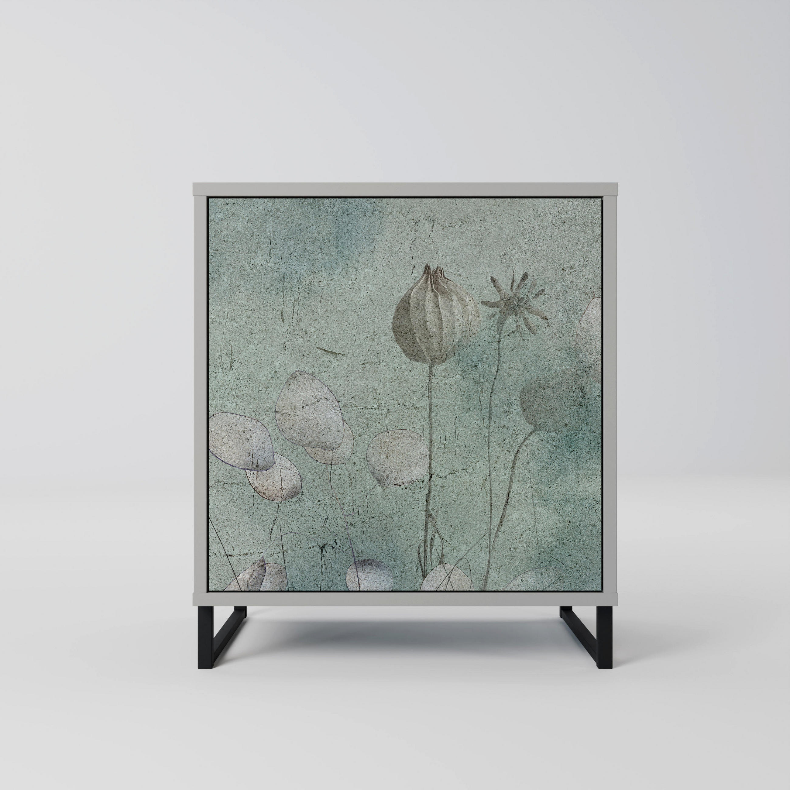 SpaceRebels Sideboard Grau 57.5x67.5x42 cm
