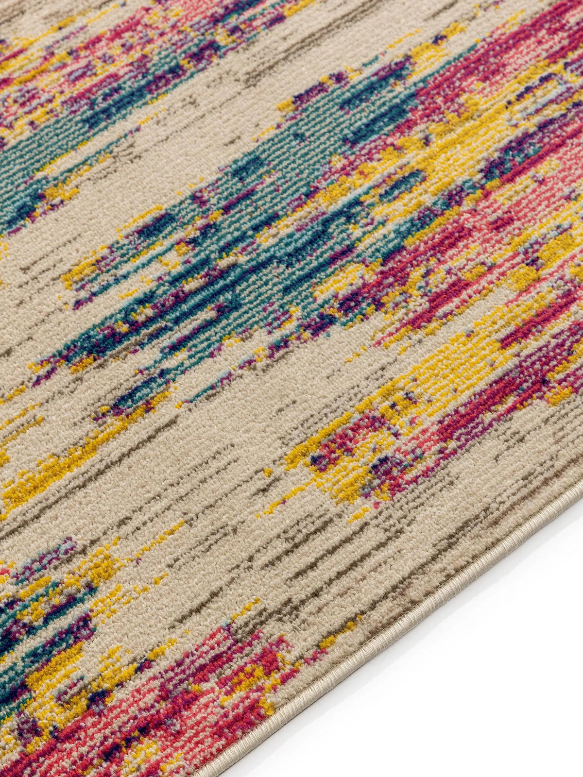 TEPPICH Casa Multicolor 140/200 cm - Multicolor, Naturmaterialien/Textil (140/200cm) - benuta