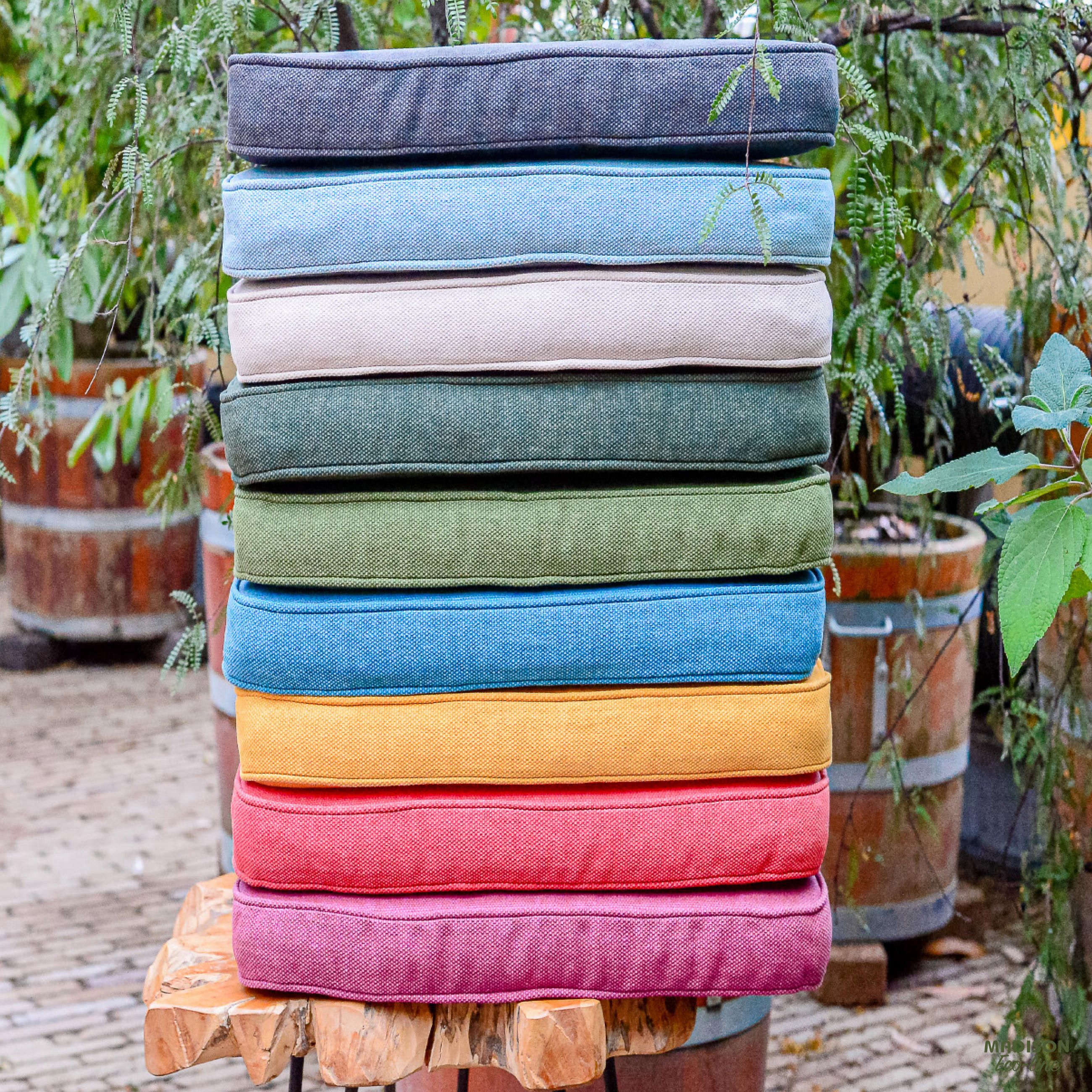 BANKKISSEN Canvas 110/48 cm - Goldfarben, Textil (48/5/110cm) - Madison