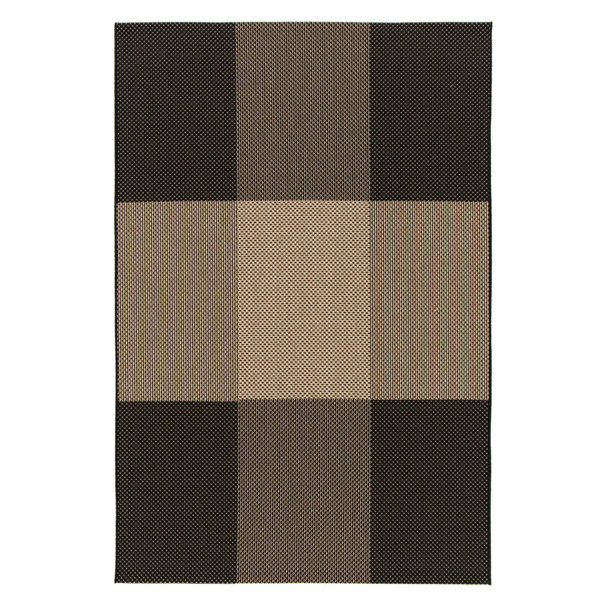OUTDOOR-TEPPICH Carry donner 160 x 230 x 1 cm - Grau, Textil (160/230cm) - Vivaraise