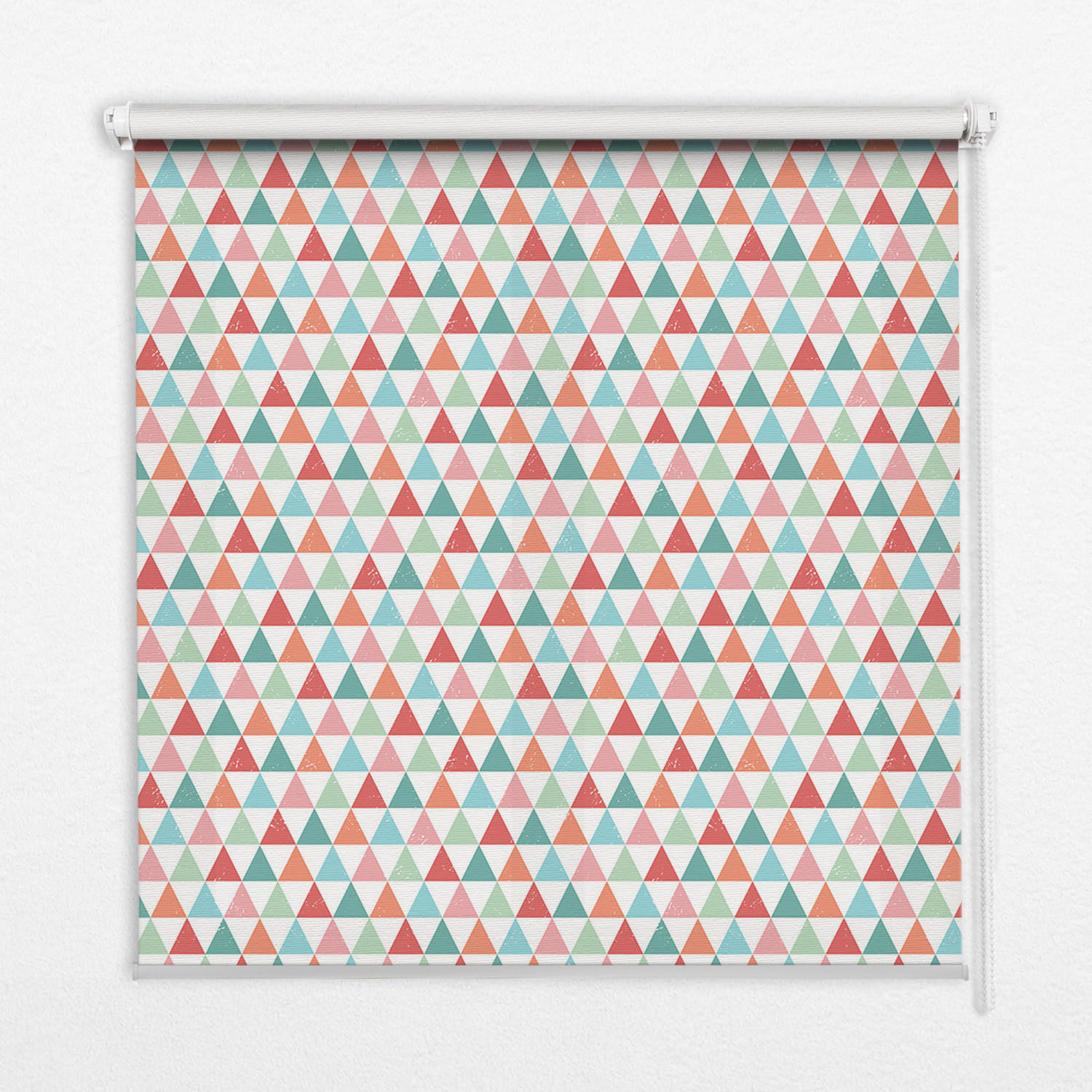 TULUP VNITŘNÍ roleta - okenní roleta - roleta - 110x140 cm - Barevné trojúhelníky