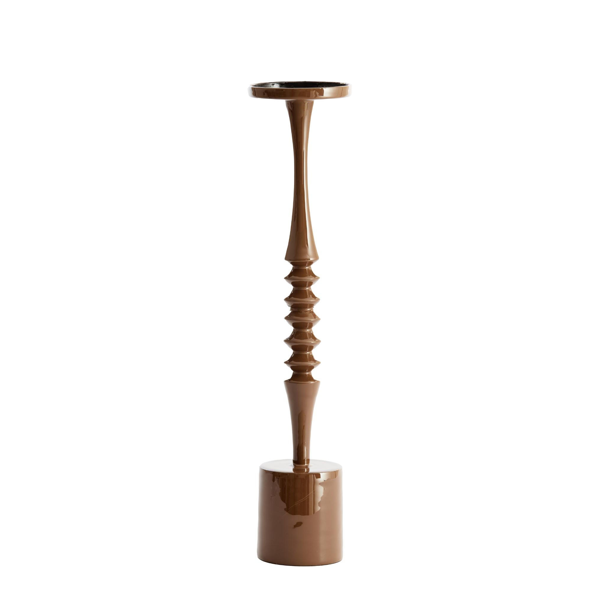 KERZENLEUCHTER Mistry Braun 11/11/51 cm - Braun, Metall (11/51/11cm) - Light & Living