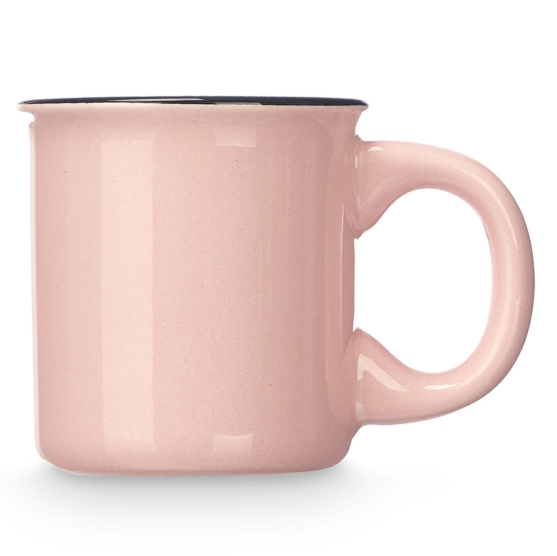 ESPRESSOTASSEN Set 6 Stück 100 ml - Rosa, Keramik (100L) - Vessia