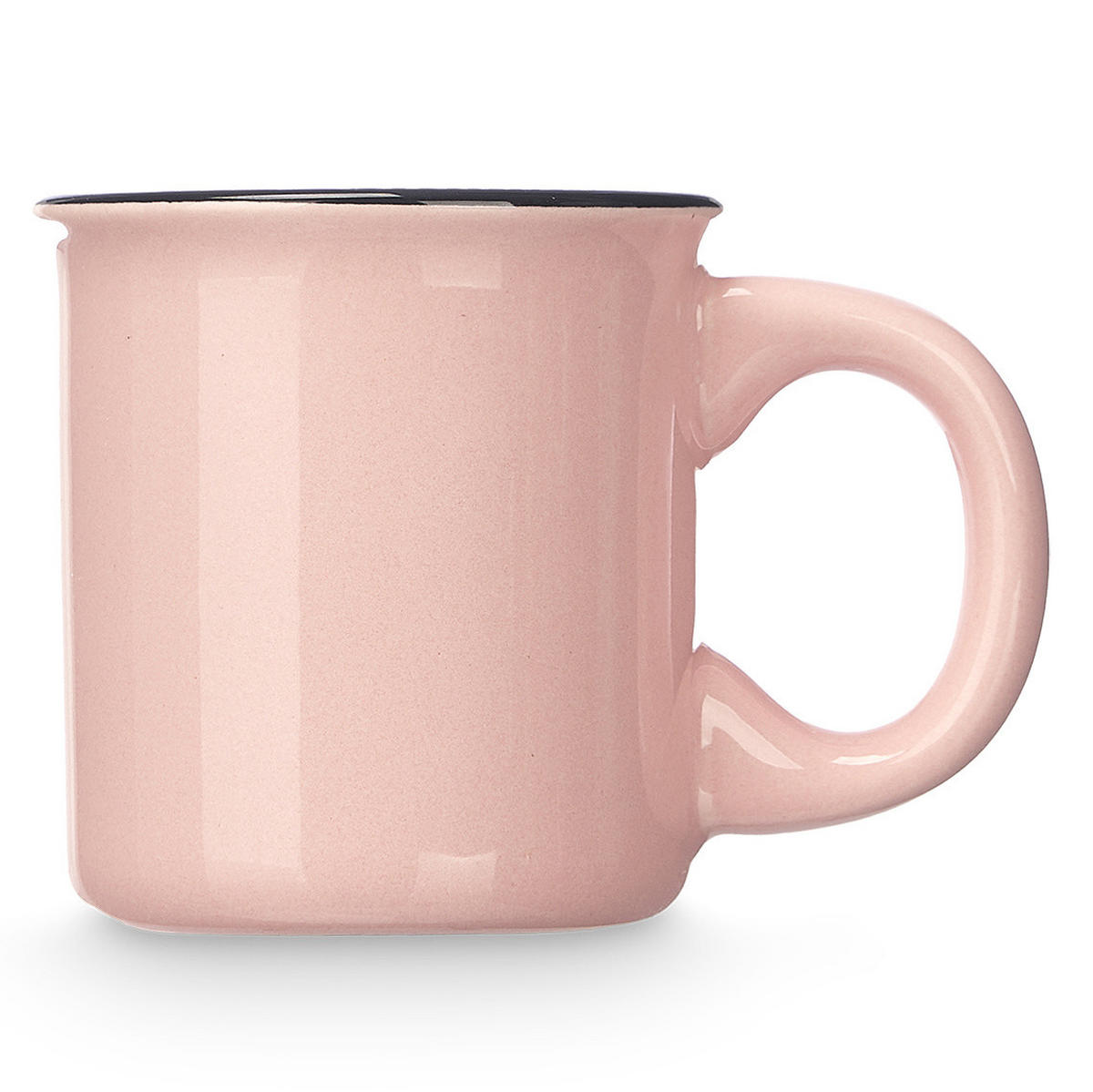 ESPRESSOTASSEN Set 6 Stück 100 ml - Rosa, Keramik (100L) - Vessia