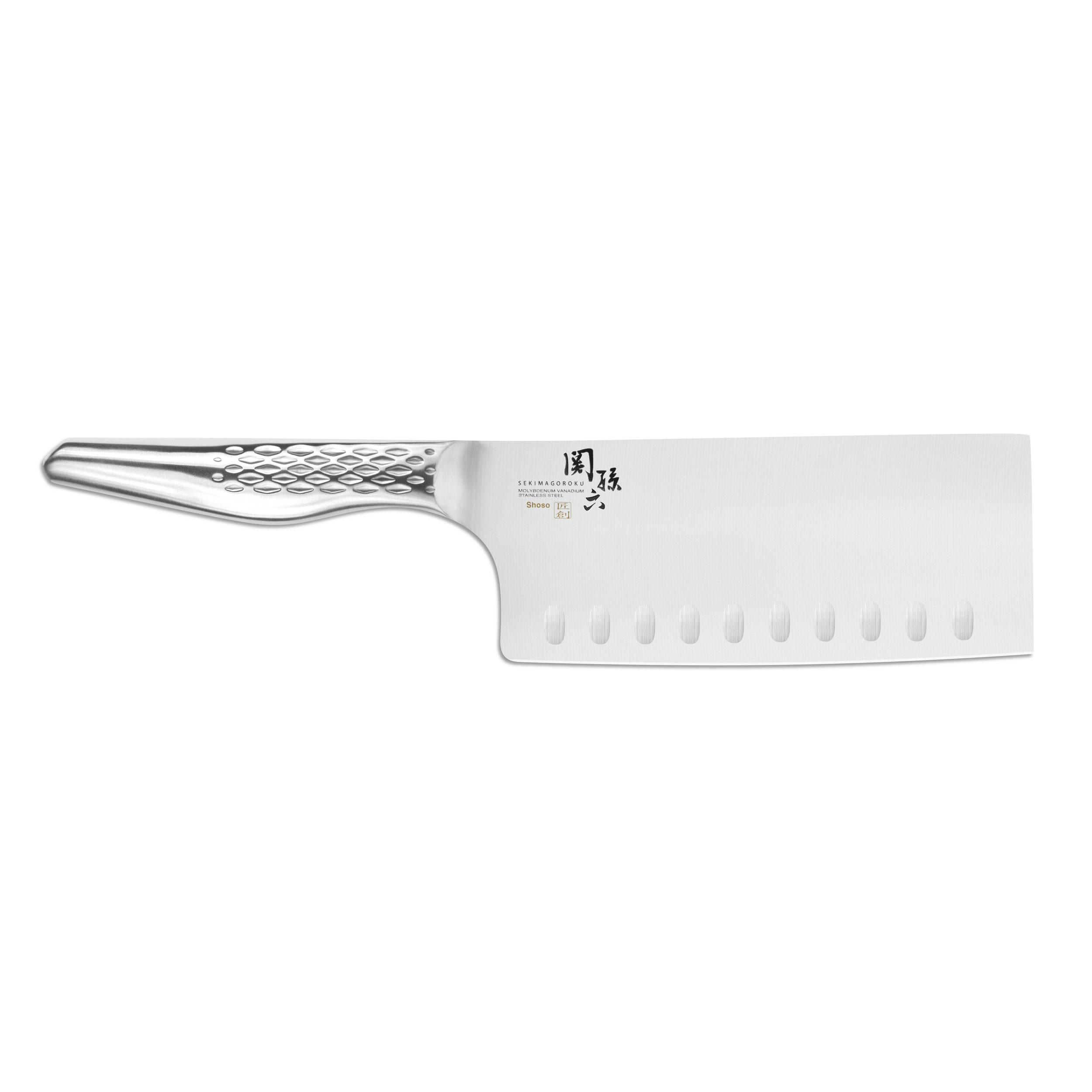 KOCHMESSER Seki Magoroku Shoso, Edelstahl, Klingenlänge 16.5 cm - Silberfarben, Metall (36cm) - Kai Messer
