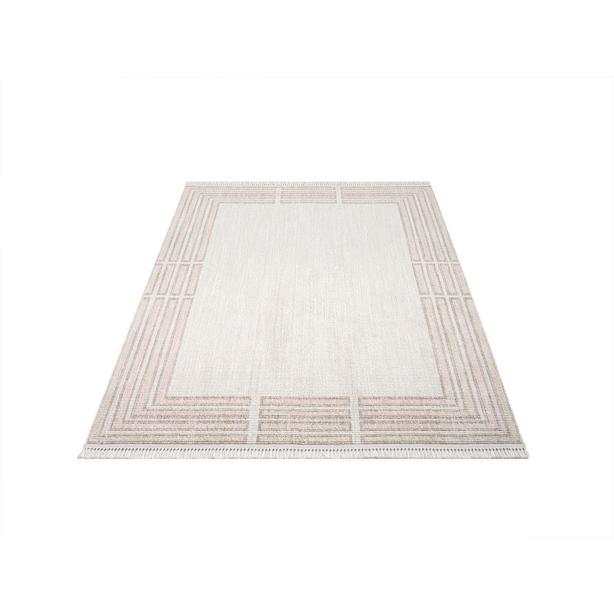 KURZFLOR-TEPPICH Clasico 9068 Rosa 160x230 cm - Rosa, Textil (160/230cm) - carpet city