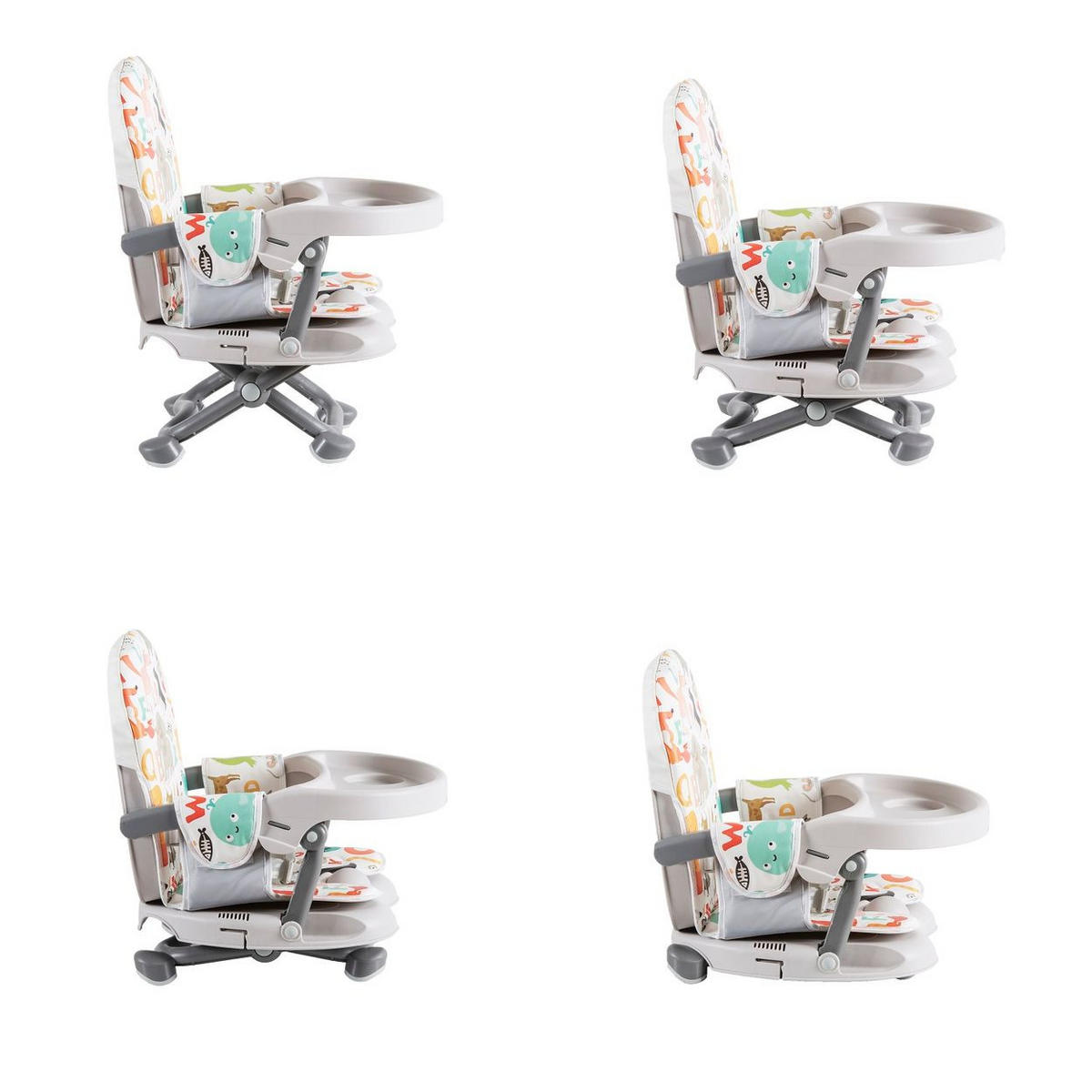 KINDERSTUHL Kiwi bunt Kinder Stuhl-, Sitzerhöhung, Boostersitz, Tisch, klappbar - Multicolor, Kunststoff (35/50/30cm) - Moni