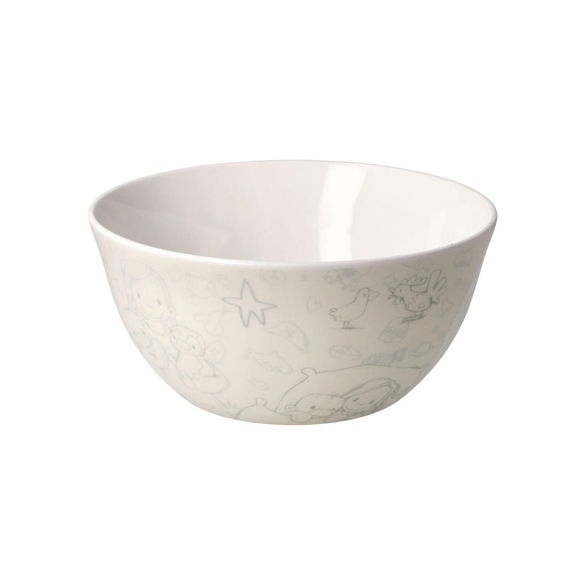 KÜNSTLERSCHALE Anouk - Glaub an deine Träume, Fine Bone China, Beige, 15 cm - Beige, Keramik (7cm) - Goebel