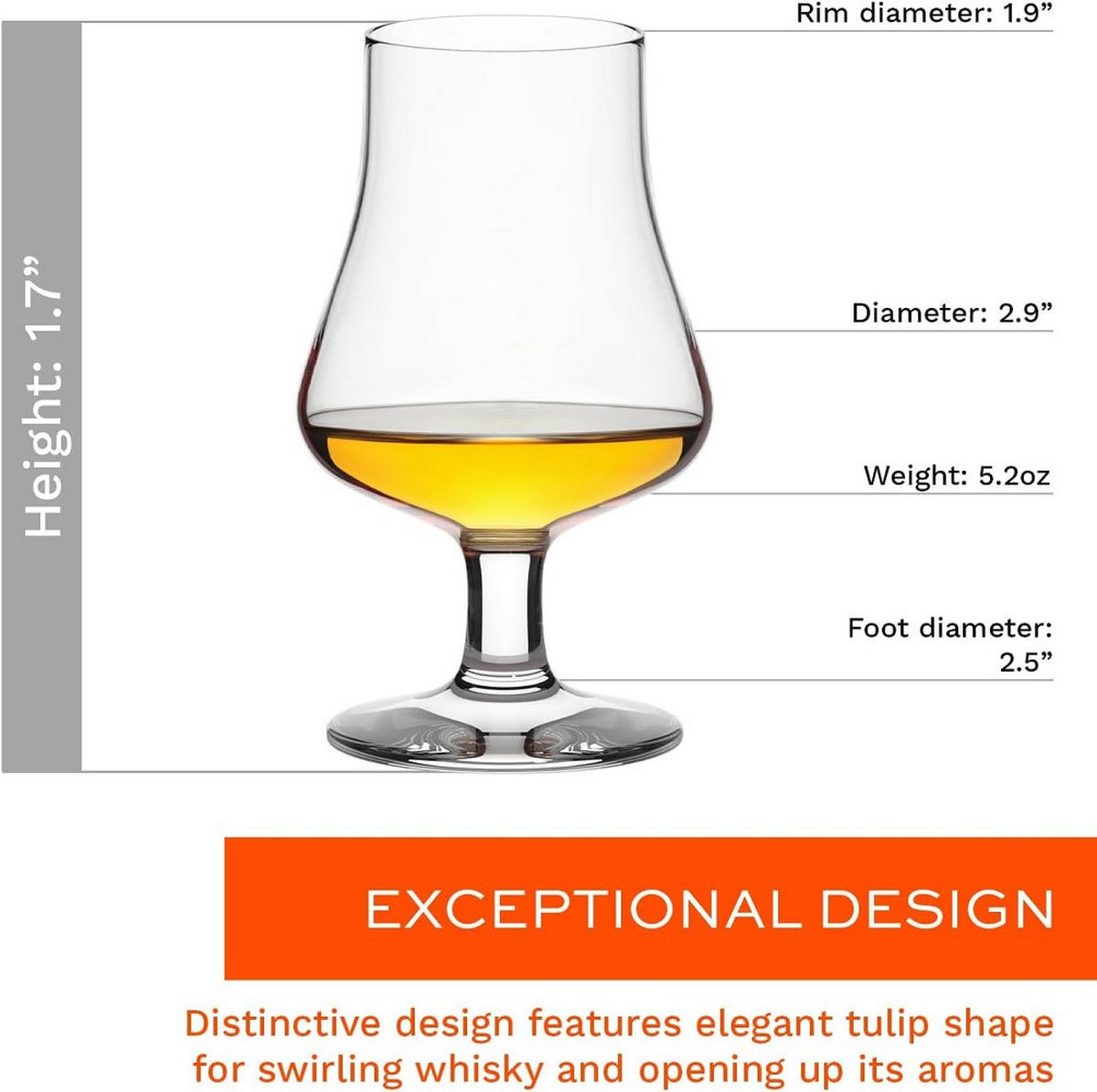 SPIRITS Nosing Glass 194ml 6er Set - Transparent, Glas (0.194L) - Stölzle