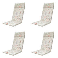 GARTENSTUHLKISSEN Donna 120/50 cm 4er-Set - Multicolor, Textil (50/8/120cm) - Madison