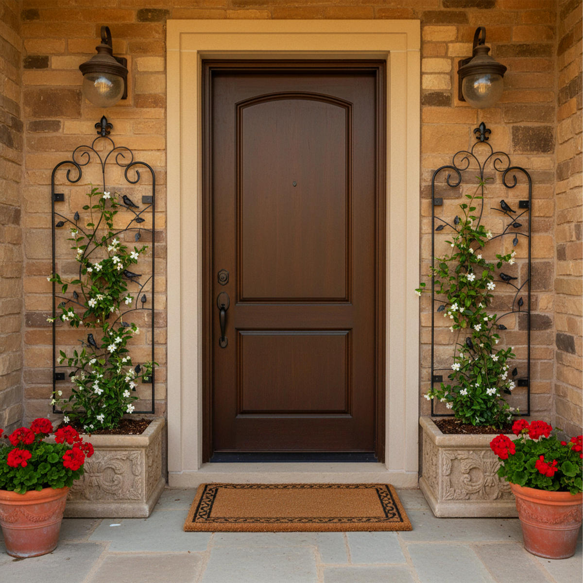 METALNA ogr. - crna, metal (38/110/1cm) - Relaxdays