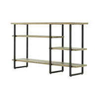 STANDREGAL FLOW Beige 140x35x80 cm - Beige, Holz (140/80/35cm) - FURNLUX