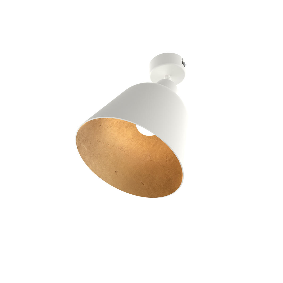 DECKENLEUCHTE - Goldfarben, Metall (25/25/32.5cm) - Lumicom