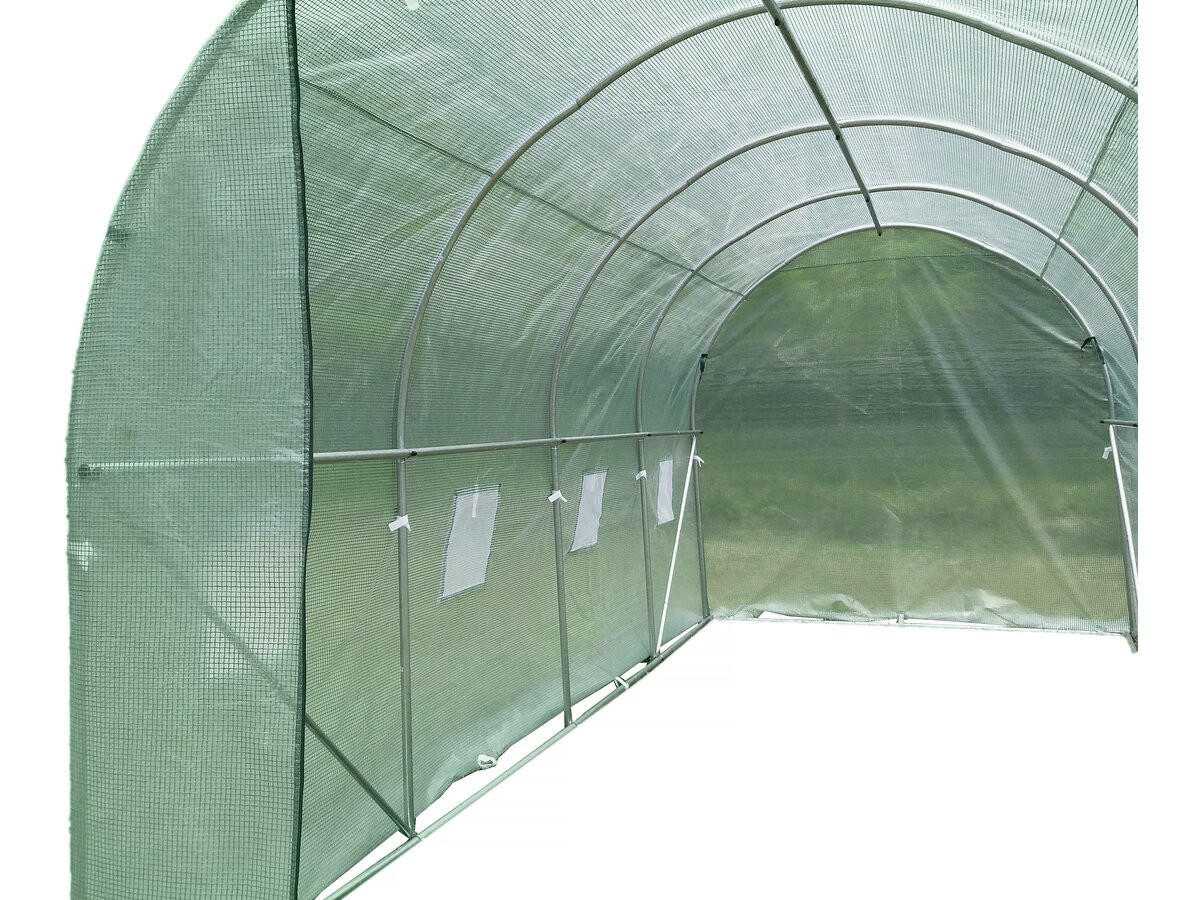 GEWÄCHSHAUSFOLIE lys Grün - Grün, Kunststoff (200/180/450cm) - Habitat Garten