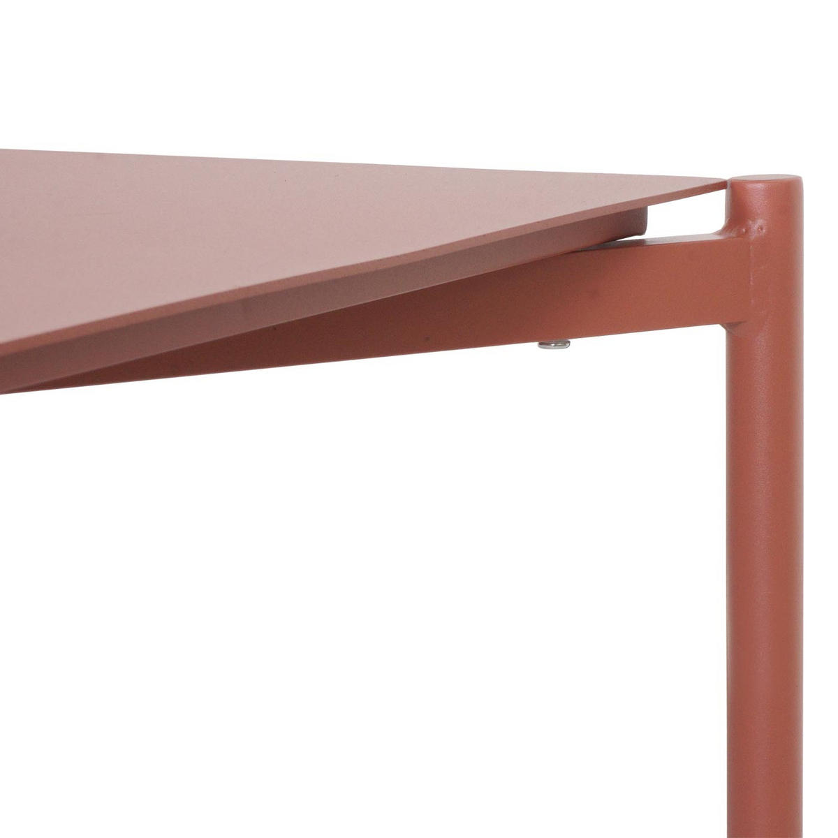 GARTENTISCH aus Aluminium HxBxT 39x105x65cm Terrakotta - Terracotta, Metall (65/105/39cm) - PROREGAL