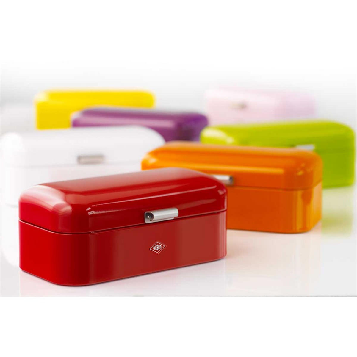 FRÜHSTÜCKSBOX Grandy Rot - Rot, Metall (42/17/22cm) - Wesco