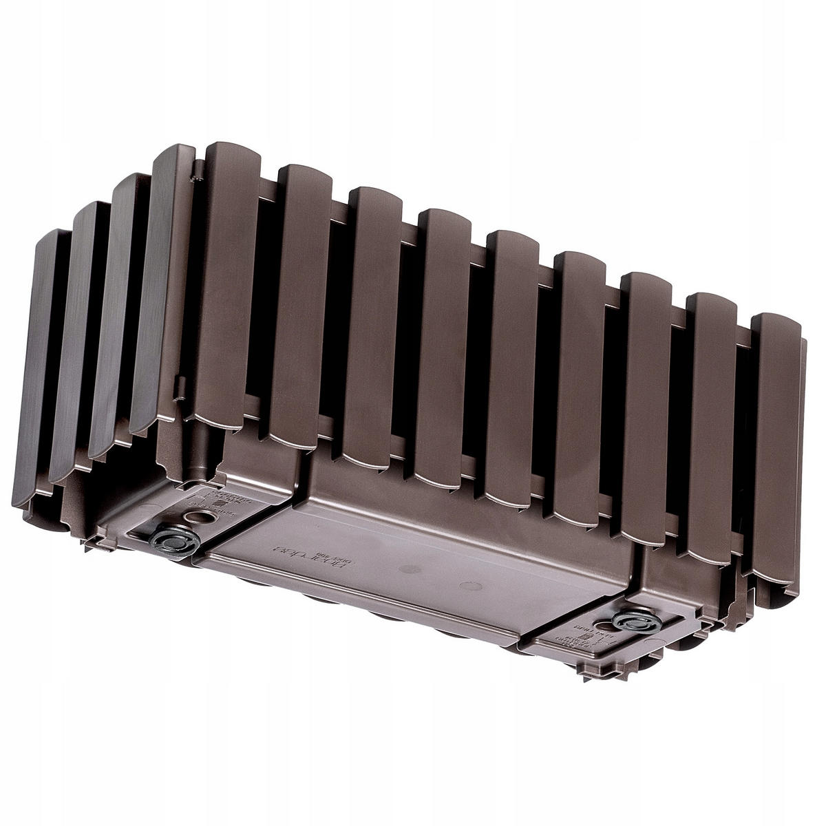 BALKONKASTEN 40 cm, Braun - Braun, Kunststoff (18/38cm) - KADAX