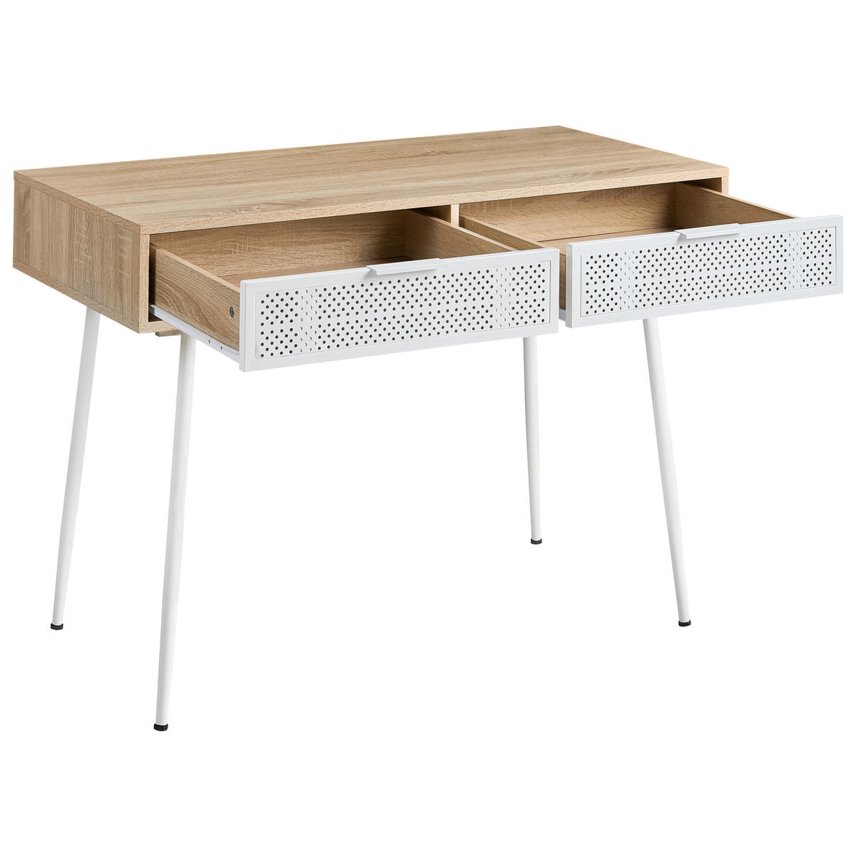 BIROU maro deschis 110/ 52 cm Chula - maro deschis, compozit lemnos (52/110/76cm) - Beliani