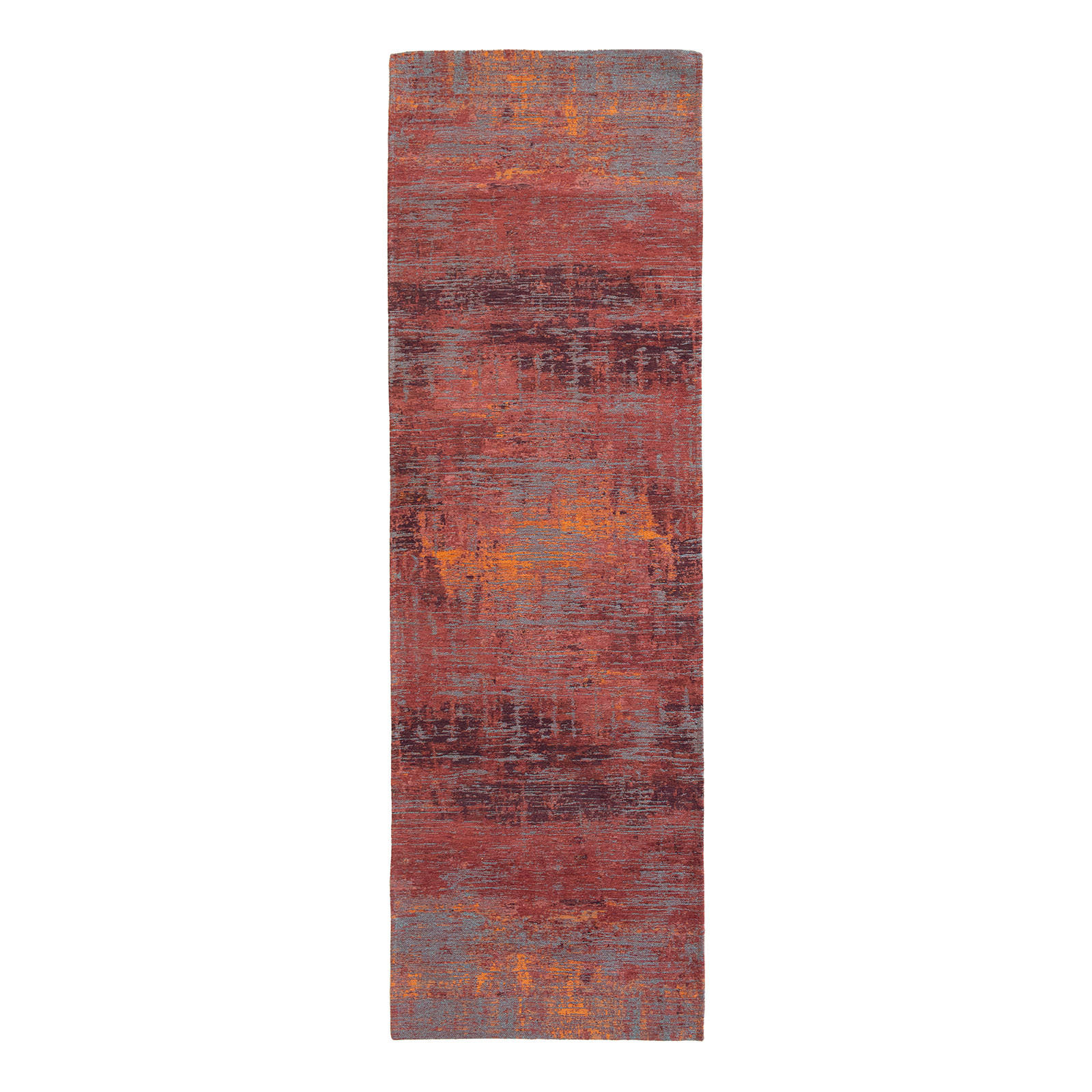 TEPPICH Nassau Red Atlantic 80/250 cm - Rot, Textil (80/250cm) - Louis De Poortere