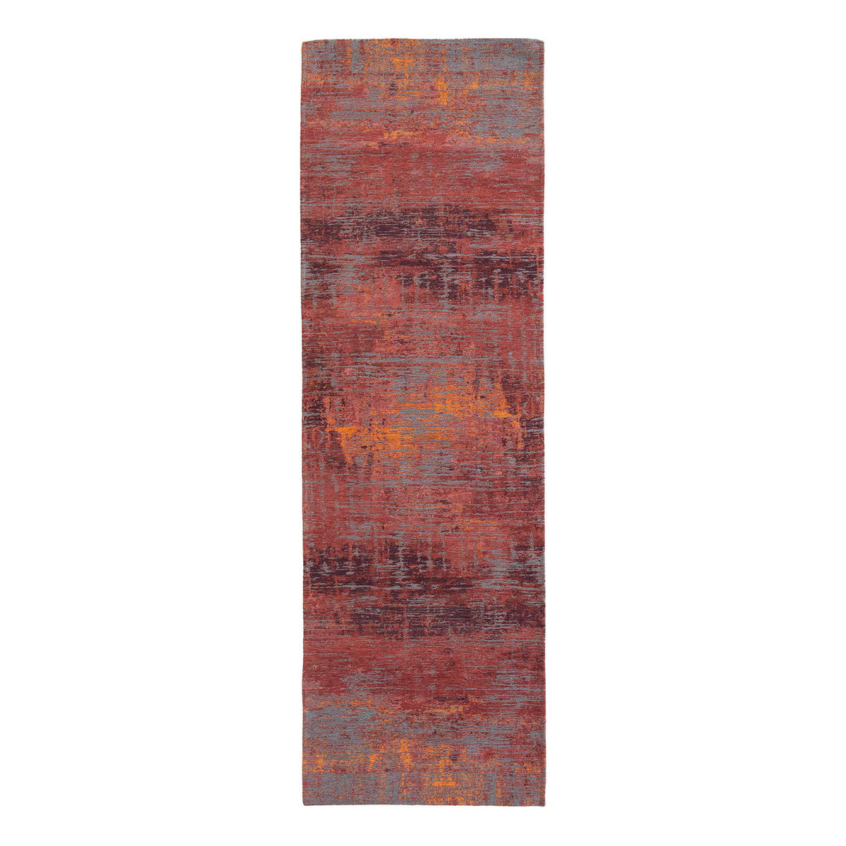 TEPPICH Nassau Red Atlantic 80/250 cm - Rot, Textil (80/250cm) - Louis De Poortere