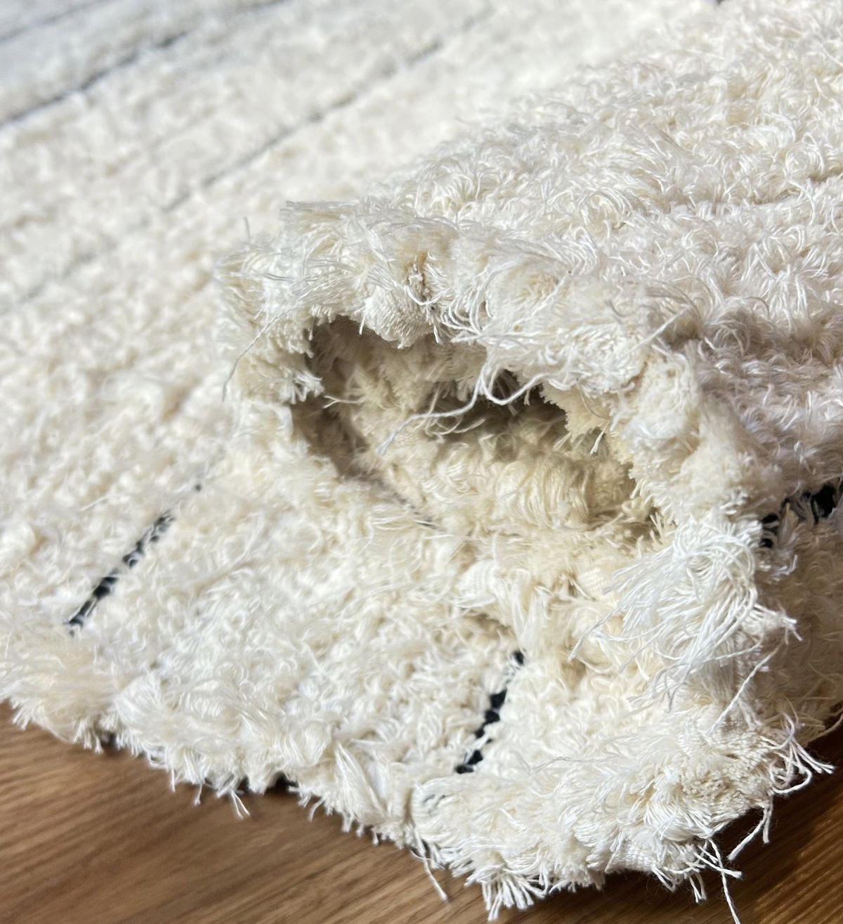 TEPPICH Baumwolle recycelt handgewebt beige - Beige, Naturmaterialien (60/200cm) - AFK Living