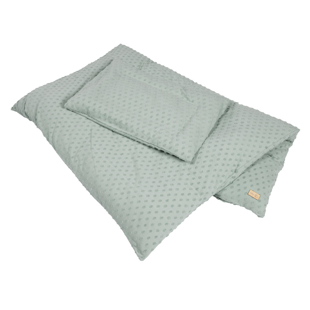 BABYBETTWÄSCHE Lil Planet 100x135 cm frosty green - Grün, Textil (100/135cm) - Roba