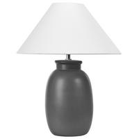 TISCHLAMPE Patillas 40/40/52 cm - Schwarz, Keramik (40/40/52cm) - Beliani